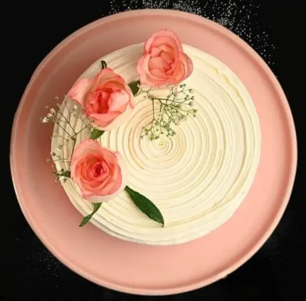 fresh rose cake ranchicakes
